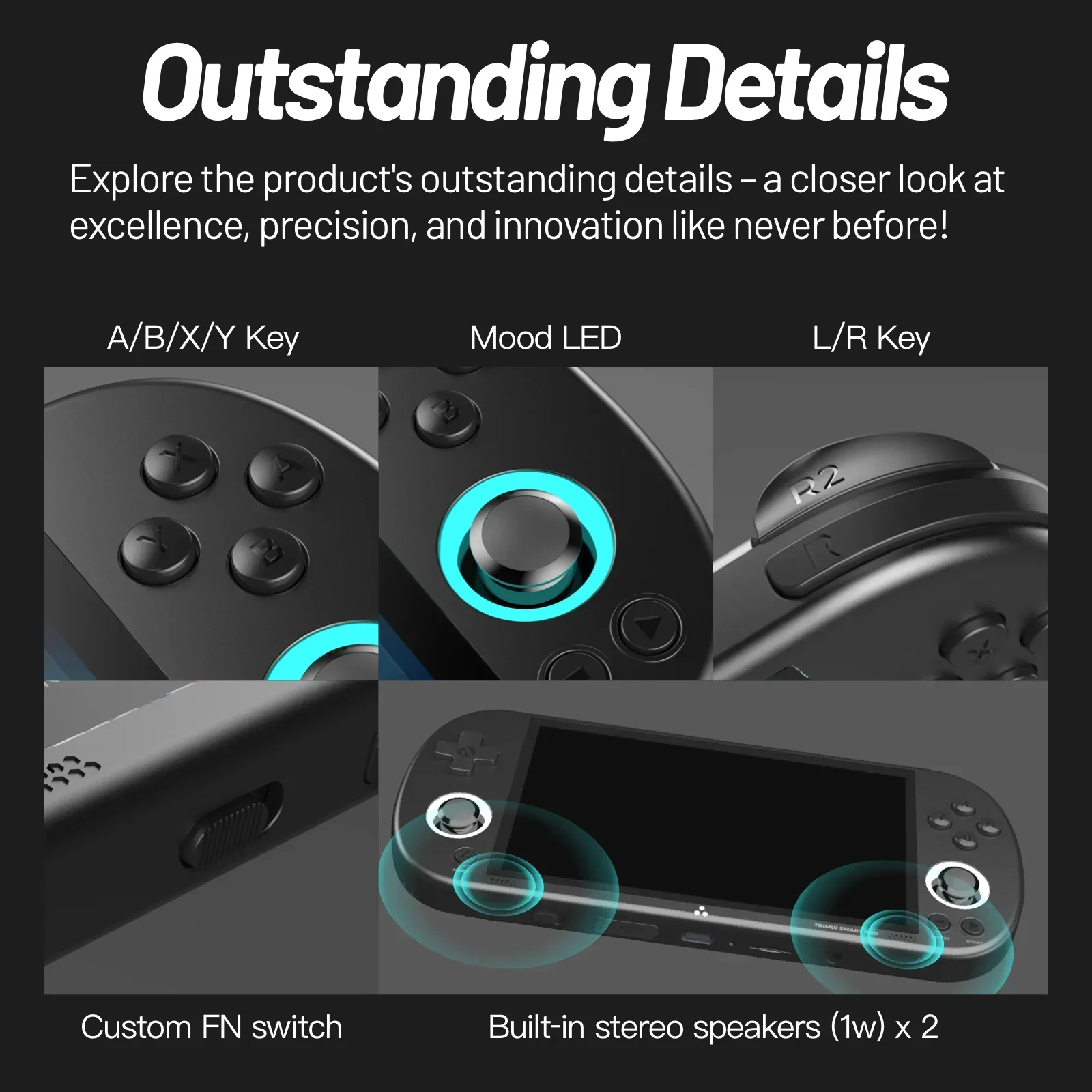 TRIMUI SMART PRO Handheld Game - Gaming Console Under 5000 review and price