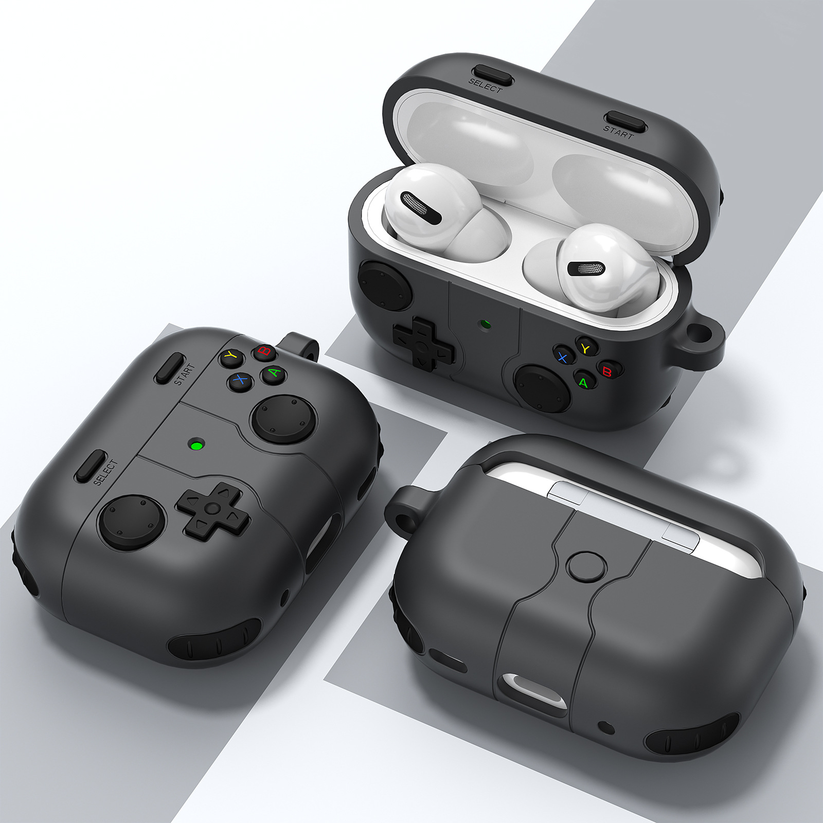Case For AirPods Pro 3 2 4 3D  - Gaming Console Keychain review and price
